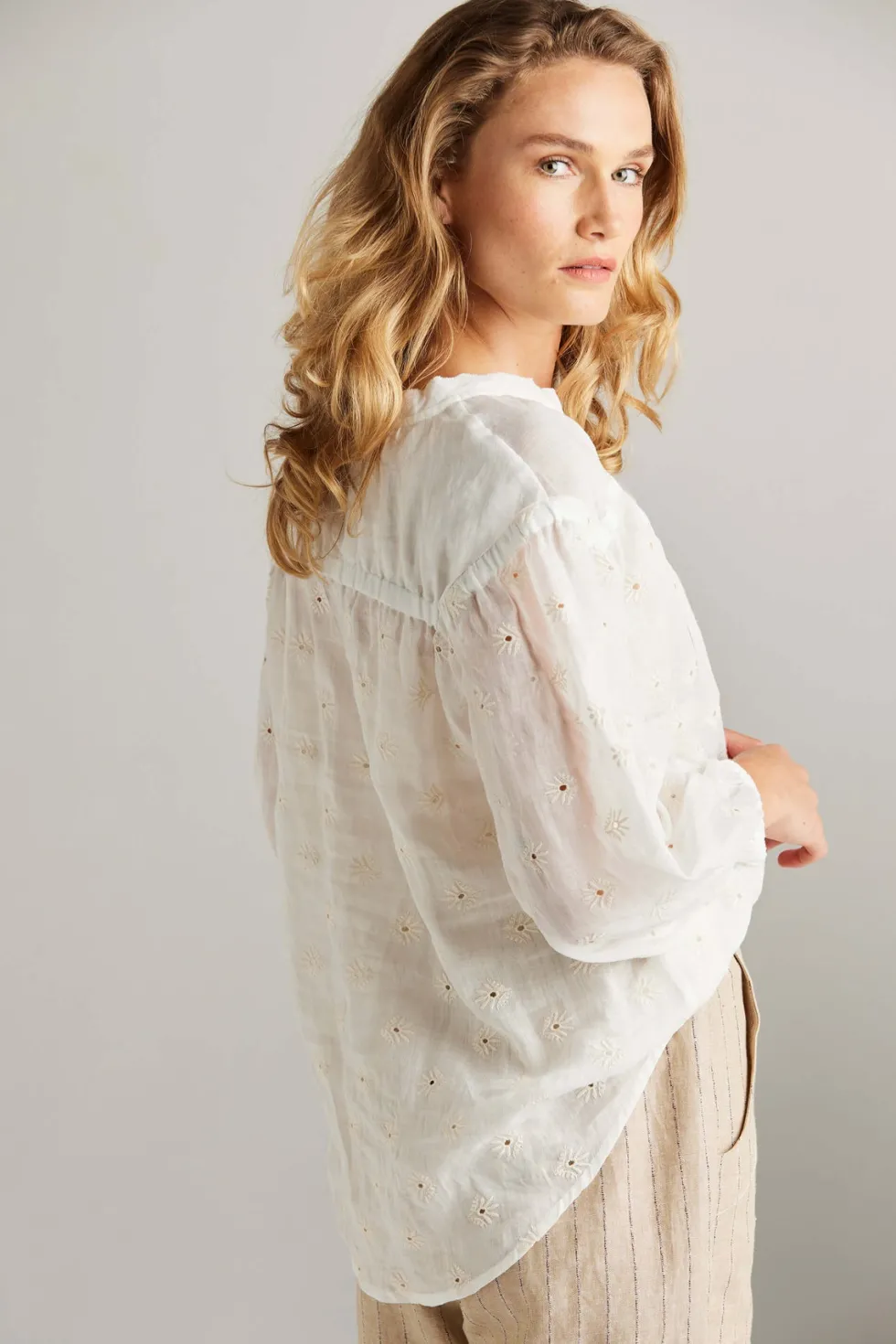 paris-shirt-ivory-size-14-UleLHXrC-2.webp Blouses|Lania The Label>Lania Paris Shirt - Ivory Size 14