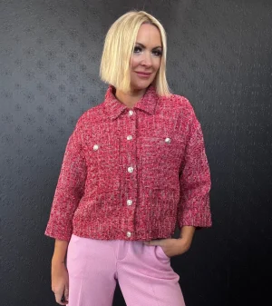 Pants Edit|Jackets>Mos Mosh Penn Mino Jacket - Red/Pink Sherbert