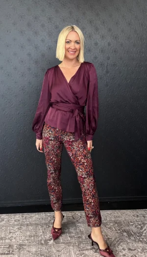 Pants Edit|Up! Pants>Up! Pants Petal-Slit Techno Ankle 28