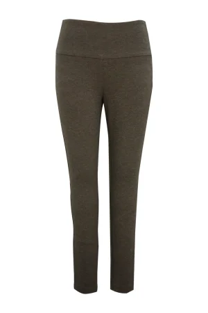 Up! Pants>Up! Pants Ponte Illusion 28In Legging - Dark Charcoal/Black Size 8