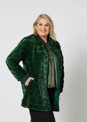 Jackets|Hammock & Vine>Hammock u0026 Vine Princess Jacket - Moss Green/Black
