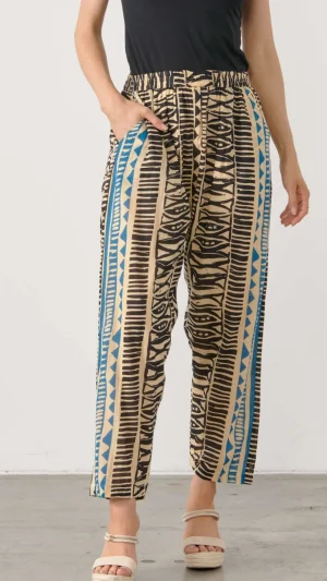 Pants Edit|Holmes & Fallon>Holmes u0026 Fallon Printed Pants With Pockets Size 10