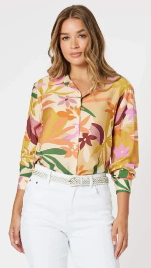 Shirts Edit|Threadz>Threadz Promenade Floral Print Shirt