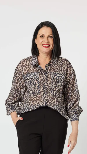 Shirts Edit|Hammock & Vine>Hammock u0026 Vine Savanna print Shirt