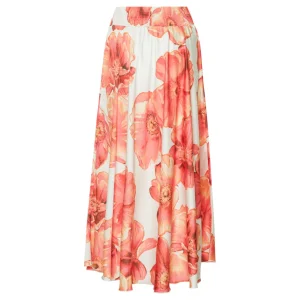 Winter Wedding Guest|Skirts>Karmamia Savannah Maxi Skirt - Maui Flower Peach