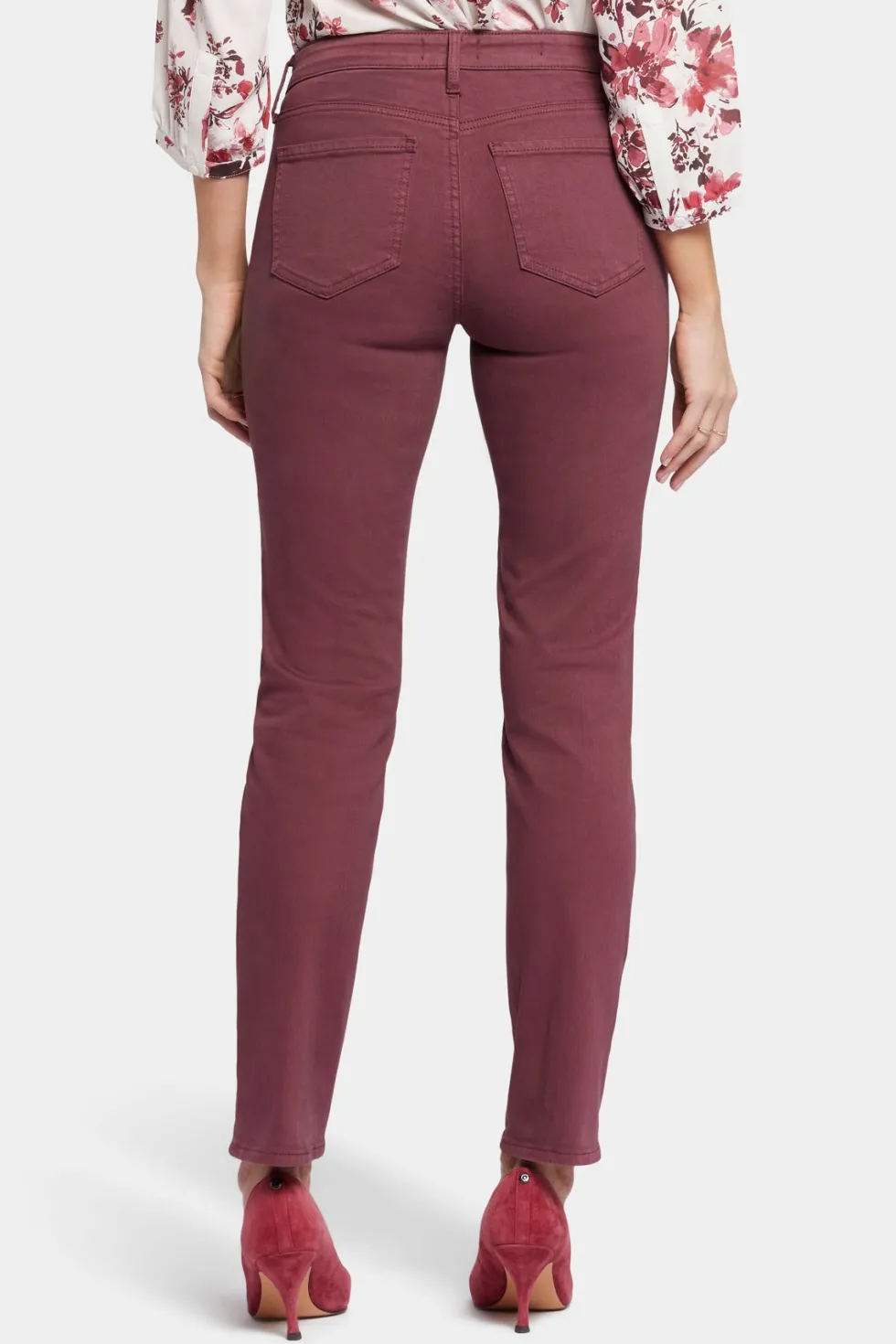 sheri-slim-dark-cherry-pdPTkTXF-2.webp Jeans|Denim>NYDJ Sheri Slim - Dark Cherry
