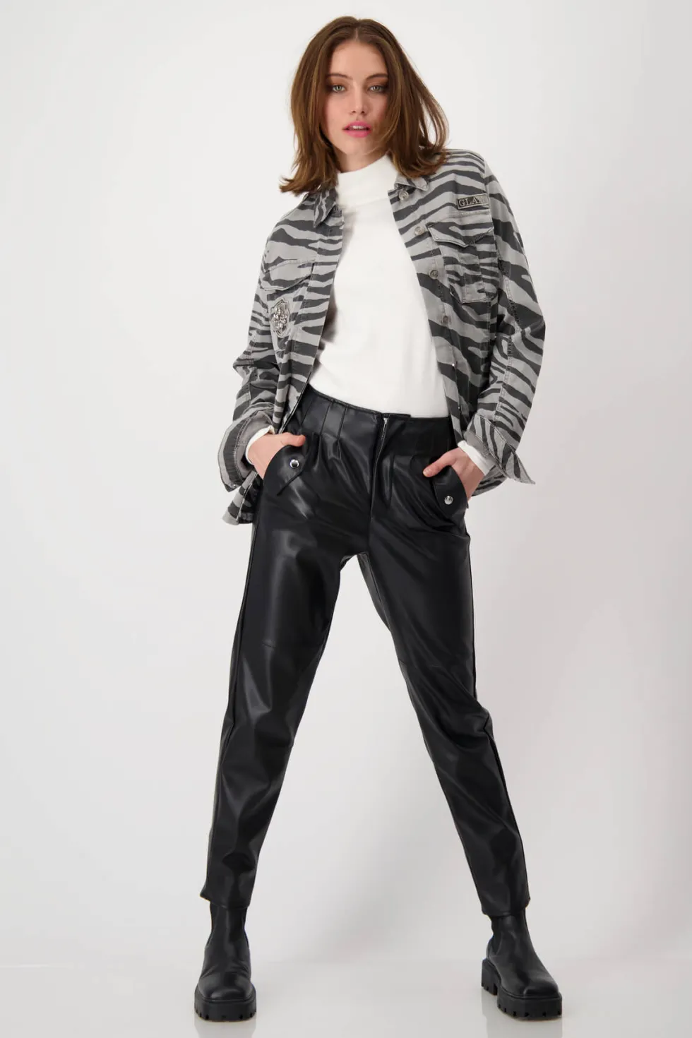 shirt-collar-jacket-steel-VxZEVEID-2.webp Shirts Edit|Jackets>Monari Shirt Collar Jacket - Steel