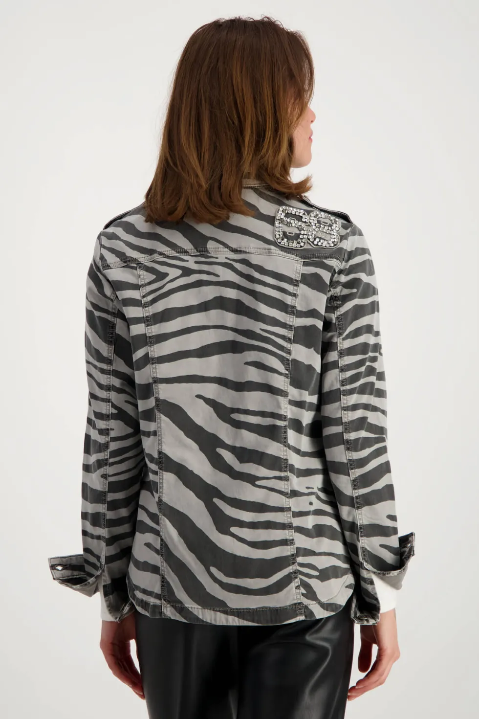 shirt-collar-jacket-steel-VxZEVEID-5.webp Shirts Edit|Jackets>Monari Shirt Collar Jacket - Steel