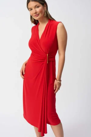 Midi Dresses|Joseph Ribkoff>Joseph Ribkoff Shore Club Side Dress 251278