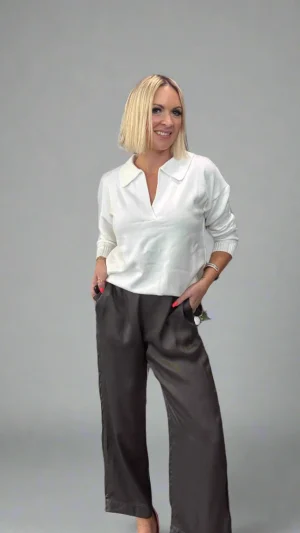 Pants Edit|Neris>Neris Sloane Pant - Dark Khaki