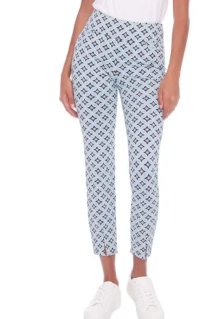 Pants Edit|Dress Pants>Up! Pants Soft Stream 28in Ankle Pant - Medallion