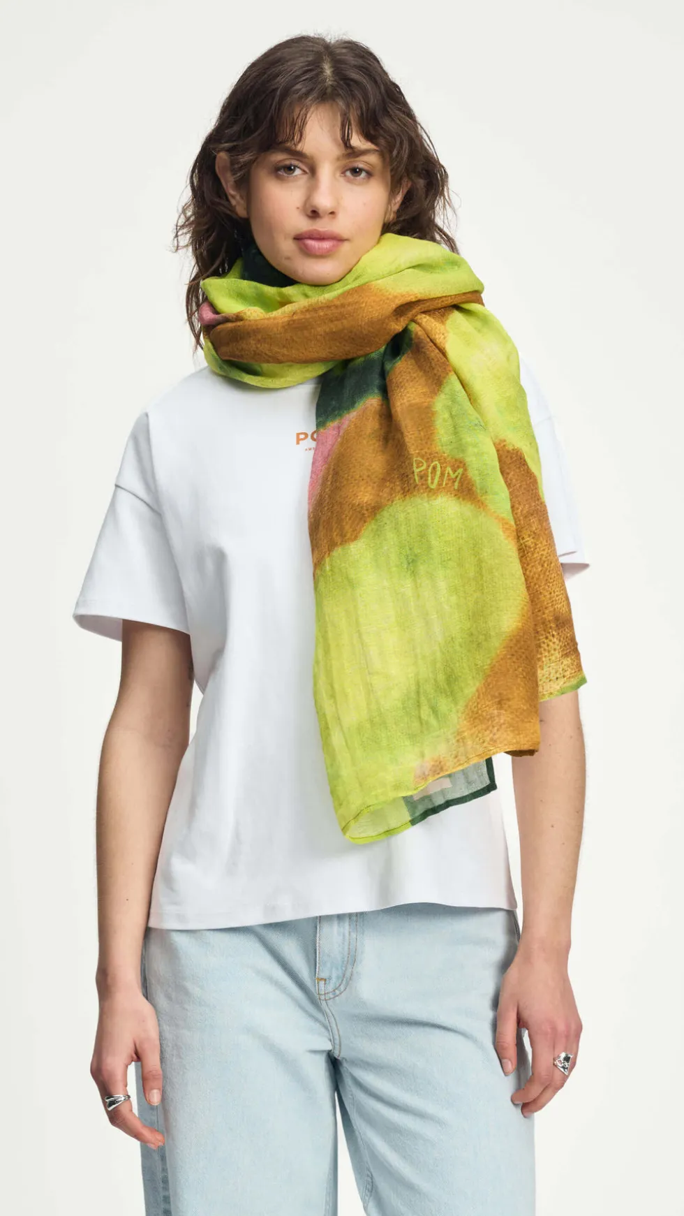 summer-bliss-lime-shawl-KfifOHDb-0.webp POM Amsterdam|Scarves>POM Amsterdam Summer Bliss Lime Shawl