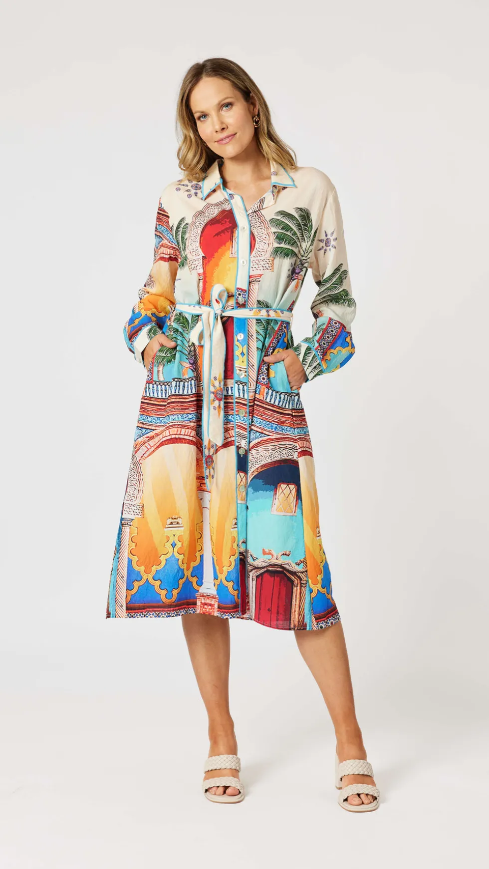 sunset-dress-WpYEkNom-0.webp Midi Dresses|Hammock & Vine>Hammock u0026 Vine Sunset Dress