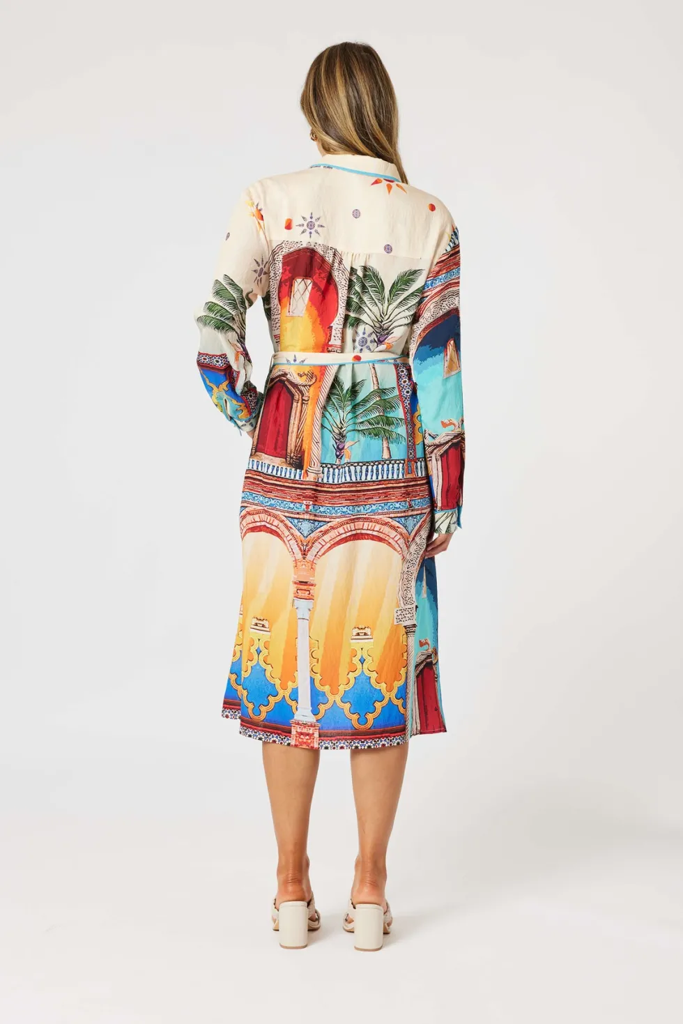 sunset-dress-WpYEkNom-1.webp Midi Dresses|Hammock & Vine>Hammock u0026 Vine Sunset Dress