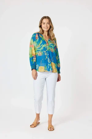 Shirts Edit|Threadz>Threadz Tropics Shirt - Blue/Multi