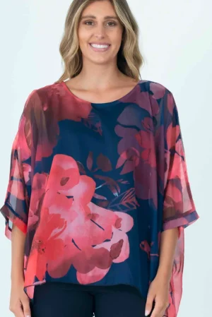 Kaftans & Tunics|Lucky Lasts>Renoma ( The Miranda Pant) Tunic Top Size 10