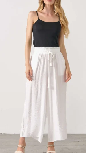 Pants Edit|Holmes & Fallon>Holmes u0026 Fallon Wide Leg Pant - Milk White