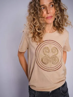 Tees|Mos Mosh>Mos Mosh Zano Embroidery Tee