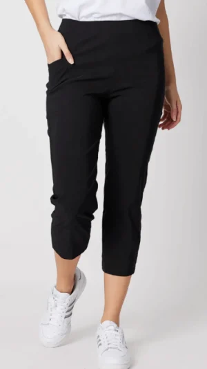 Pants Edit|Casual Pants>Threadz Zara Stretch Pant - Black