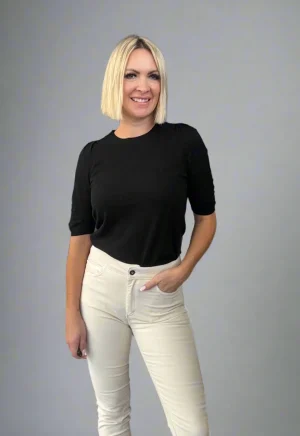 Tops|Tops>Loobies Story Zarah Tee - Black