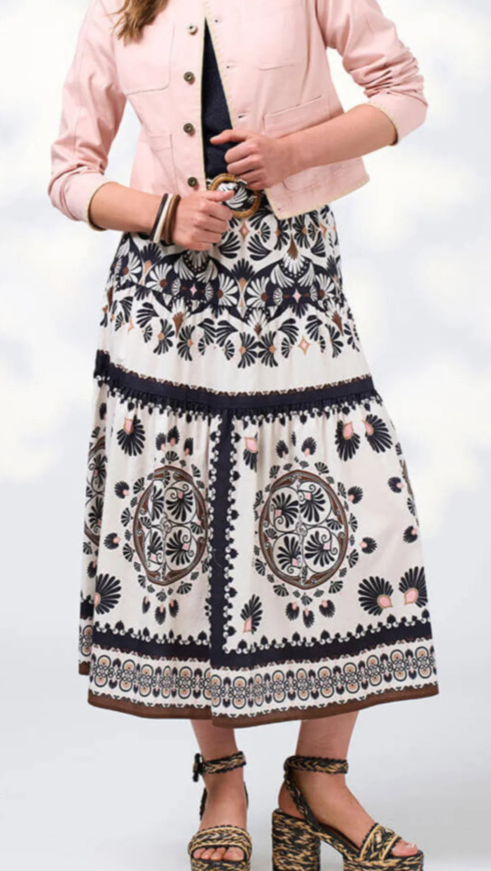 zoe-skirt-ecru-multi-kenYEcBQ-0.webp Skirts|Loobies Story>Loobies Story Zoe Skirt - Ecru Multi